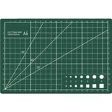 1001 A5 Kesme Matı Patchwork - Cutting Mat - Kesme Tablası - Kesim Altlığı - 22 * 15CM - Yeşil