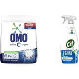1001 Active Oxygen Toz Çamaşır Deterjanı Beyazlar Için, 4.5 Kg(1) Cif Power Shine Cleanboost Sprey T - 1 kg