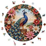 1001 Ahşap Puzzle Yetişkin - Çiçek Açan Zarafet - 252 Parça, 29 x 29 cm - Yapıştırıcı Folyo Da