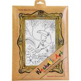 1001 Akademi Çocuk Funny Mat -Washable Art - Orman