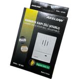 1001 Akelsan AK-901 Kanarya Kapı Zili – Tek Sesli, Ac 12-15V, 12V Zil Trafosu ile Uyumlu, Kompakt ve D - secenek