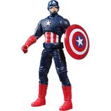 1001 Aksiyon Figürü Klasik Captaın Amerıka 25 cm Orijinal E5579 Marvel - Ahşap