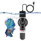 1001 Akvaryum Isıtıcı, Dijital Ekranlı Termostatlı 10W / 15W Küçük Dalgıç Balık Tankı Isıtı