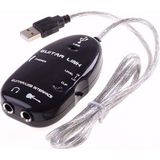 1001 AL-4672 USB Gitar Guitar Link Kablosu Çevirici Dönüştürücü - SECENEK