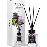 1001 Alya Nature's Scents Spa Bambu Çubuklu Oda Kokusu - Beyaz - Gold