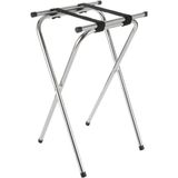 1001 Amerikan Metalcraft Cilalı Krom Deluxe Metal Tepsi Standı - seçenek