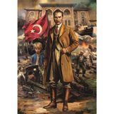 1001 Anatolian Puzzle - Atatürk Destanı / 260 Parça Puzzle, #3351