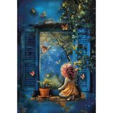 1001 Anatolian Puzzle - Mavi Gece / 500 Parça Puzzle, #3639