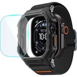 1001 Apple Watch 49MM Ultra 3/2/1 ile Uyumlu Cam Ekran Koruyuculu Kılıf & Kordon Lite Fit Pro + Glas.tr