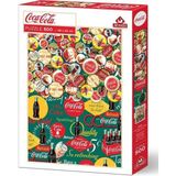 1001 Art Puzzle Kapakların Yolculuğu, COCA-COLA-500 Parça Puzzle
