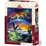 1001 Art Puzzle Orka Evreni 500 Parça Puzzle