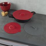 1001 Aryıldız Dailytools Esnek Silikon Tencere Kapak Seti 20-22-26CM 3'lü