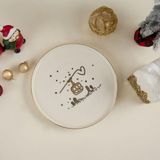 1001 Aryıldız New Year Love Pasta Tabağı 21 cm