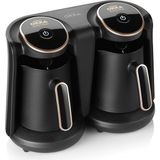 1001 Arzum OK006 Okka Minio Duo Türk Kahvesi Makinesi, 8 Fincan Kapasite, Taşma Önleyici, 800-960W, Ba