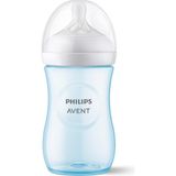 1001 Avent SCY903/21 Doğal Tepkili Pp Mavi Biberon 260ML 3-6 Ay - Çok Renkli