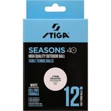 1001 Avessa Stıga Seasons Pinpon Topu Table 12LI Beyaz 1110-2810-12