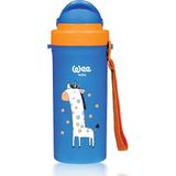 1001 Baby Pipetli Bardak 300 ml - Mavi