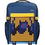 1001 Backpack S Mavi Ledli Ekran App Kontrollü Akıllı Sırt Çantası