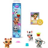 1001 Bandai Zoo Pets BF00597 Seti, 3 Evcil Hayvan, Aksesuar, Koleksiyon Kartı ve Sanal Kod, 7. Nesil, Ev