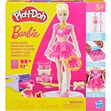 1001 Barbie Ruffles And Bows Seti | Oyun Hamuru ile Bebek Kıyafetleri Tasarlayın | 9 Moda Aksesuarı Da - SECENEK