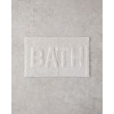 1001 Bath Bliss Pamuklu Banyo Paspası Beyaz - özellık