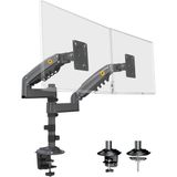 1001 Bayou Nb H180 Çift Kol 17-35 Inch Amortisörlü 2-9 kg Profosyonel Monitör Standı
