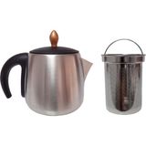 1001 Beko Bkk 2110 Im Çay Makinesi Için Uyumlu Filtreli Inox Demlik - Renk