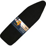 1001 Beylini Ütü Masası Kılıfı Örtüsü Bezi, Keçeli, Süngerli, Lastikli Yanmaz Ayarlanabilir 50X150 cm Siyah, Savuk, Mavi, Geniş