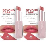 1001 Beyond Care Sheer Lipstick 903 - Luster Rose - Yoğun Nemlendirici Besleyici Etki - Parlak Ruj (2 Pa