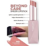 1001 Beyond Care Sheer Lipstick 905 - Sparkling Copper - Yoğun Nemlendirici Besleyici Etki - Parlak Ruj - ton