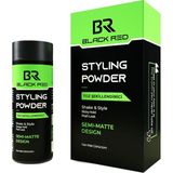 1001 Black & Red Saç Şekillendirici Toz Wax Hacimli ve Yarı Mat Görünüm - Semi Matte Toz Wax - 20G