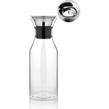 1001 Borosilikat Cam Sürahi Otomatik Çelik Kapak 1500ML