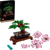 1001 Botanicals Bonsai Ağacı 10281 | Yetişkinler Için Değiştirilebilir Parçalar Içeren Model Yap - Ahşap
