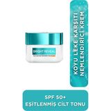 1001 Bright Reveal Koyu Leke Karşıtı, Cilt Tonu Eşitleyici SPF50 Nemlendirici Krem Niasinamid 50 ml - secenek