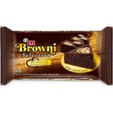1001 Browni Selection Bitter ve Sütlü Çikolata Soslu ve Fındıklı Çikolatalı Kek 285 G