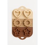 1001 Busstier 2 Adet 6’lı Silikon Cupcake Muffin Kek Kalıbı Isıya Dayanıklı Yapışmaz Gıda Dost