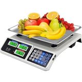 1001 Busstier Elektronik Dijital Terazi, Bakkal Manav Market ve Kasap Kullanımına Uygun, 40 kg Kapasite
