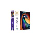 1001 Ca Games Tavus Kuşu 200 Parça 2,2mm Kalınlık 34X48CM Profesyonel Hobi Puzzle Yapboz Serisi