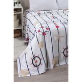 1001 Çarşafı Lastikli Tek Kişilik Pike Yatak Örtüsü 170 x 230 Kırmızı - 100 x 100 cm