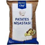 1001 Chef Patates Nişastası, 1 Kg, Ince Toz Kıvamında, Gıda ve Pastacılık Için