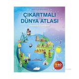 1001 Çiçek - Çıkartmalı Dünya Atlası - Fiona Patchett