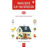 1001 Çiçek Kitaplar Çıkartmalarla İngilizce İlk 100 Sözcük