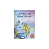 1001 Çiçek Kitaplar Çıkartmalı Dünya Atlası - Ülkelerin Özellikleri - Ağustos 2023