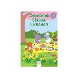 1001 Çiçek Kitaplar Çıkartmalı Etkinlik - Ilkbahar + Robotik Kodlama Etkinliklerim + 5 Kitap Set