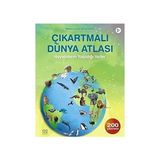 1001 Çiçek Kitaplar Çıkartmalı Hayvan Atlası: Hayvanların Yaşadığı Yerler