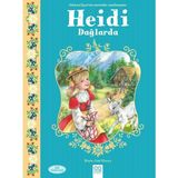 1001 Çiçek Kitaplar Heidi Dağlarda Marie-Jose Maury - Renkli