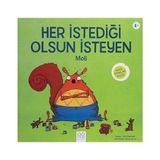 1001 Çiçek Kitaplar Her Istediği Olsun Isteyen Moli - Minik Adamlar Dizisi: 4+ + Büyük Defter - Kanıt - Üçüncü Yalan + 1 Kitap - Hayır