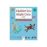 1001 Çiçek Kitaplar Küçükler Için Büyük Çizim Kitabı + Çocuklar Için Gitar Metodu