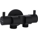 1001 Çift Çıkışlı Çiftli Taharet Musluğu Askılı KDC108 (KDC108-B) - Renk - ebat