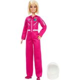 1001 Çıkarılabilir Pembe Uzay Kıyafeti, Ayakkabıları ve Kask Aksesuarıyla Barbie Kariyer Bebekleri